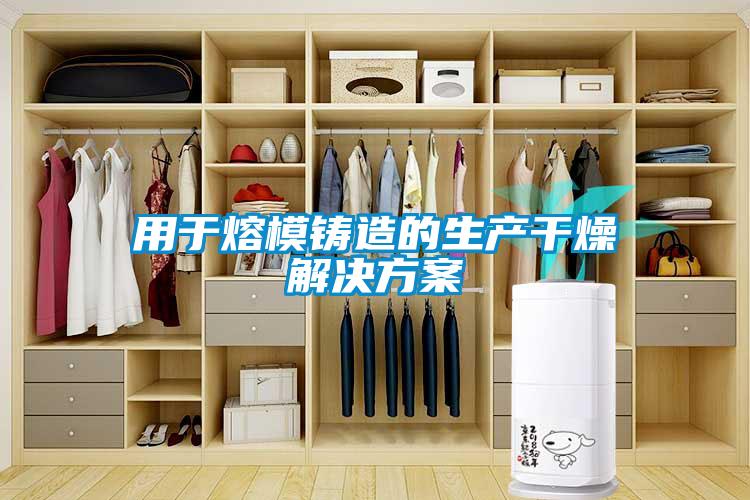 用于熔模铸造的生产干燥解决草莓视频成人污版APP