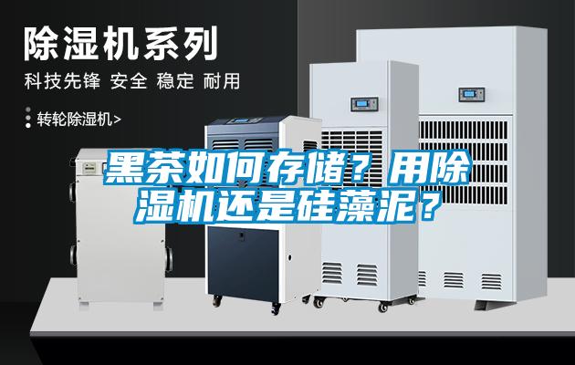 黑茶如何存储？用草莓视频黄色在线观看机还是硅藻泥？