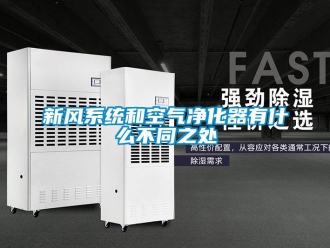 知识百科新风系统和空气净化器有什么不同之处